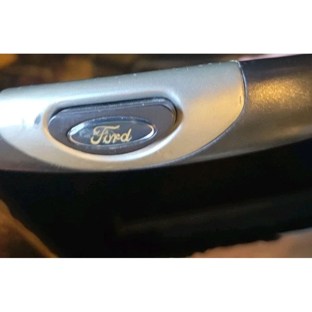 Ford Rolling Luggage Suitcase Medium Black Grey Spinner All Over Ford Branding